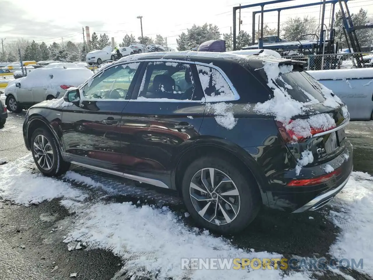 2 fotografías del automóvil dañado WA1EAAFY6N2018580 AUDI Q5 2022