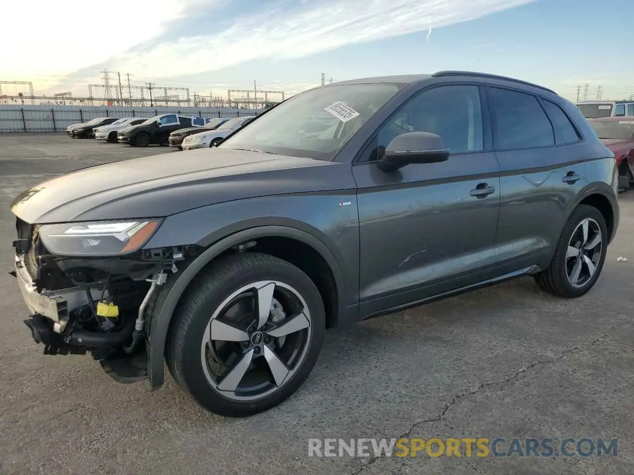 1 fotografías del automóvil dañado WA1EAAFY6N2048694 AUDI Q5 2022