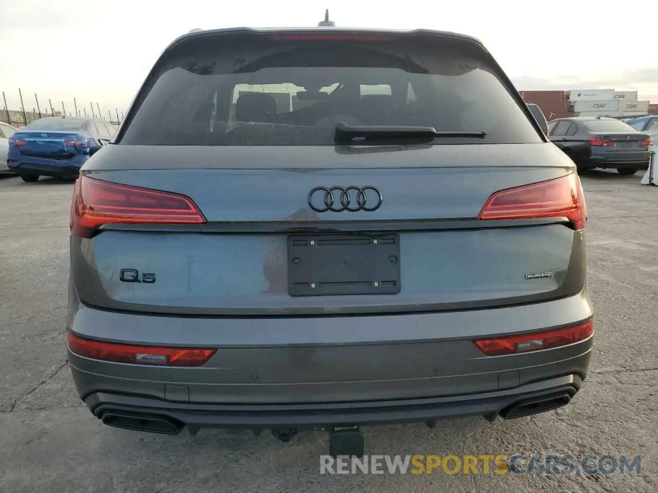 6 fotografías del automóvil dañado WA1EAAFY6N2048694 AUDI Q5 2022