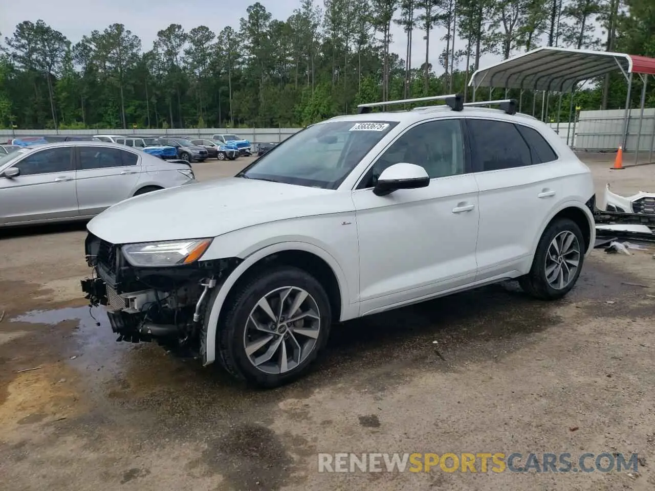 1 fotografías del automóvil dañado WA1EAAFY6N2071392 AUDI Q5 2022
