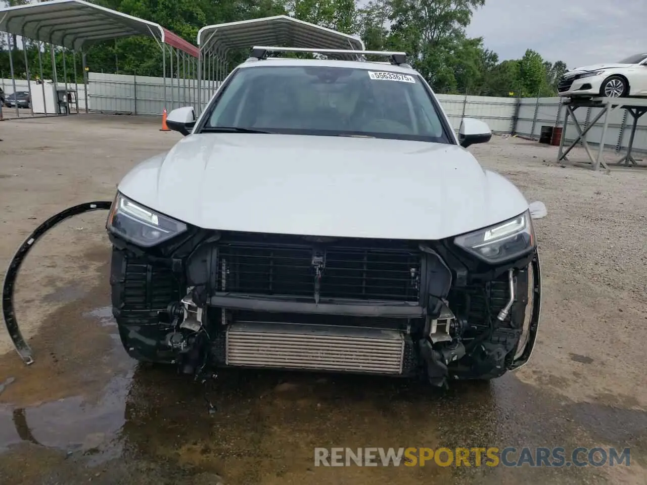 5 fotografías del automóvil dañado WA1EAAFY6N2071392 AUDI Q5 2022