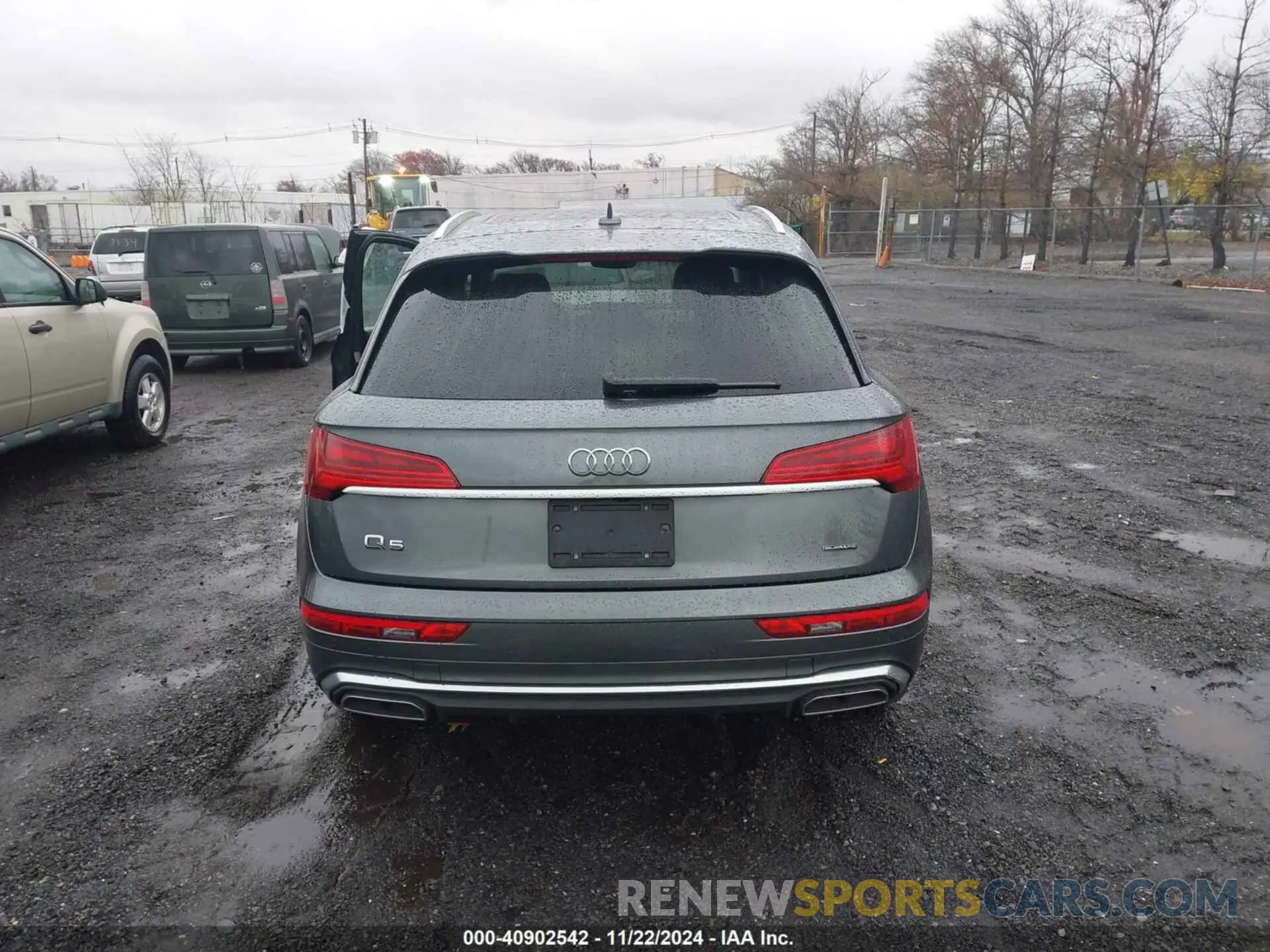 16 fotografías del automóvil dañado WA1EAAFY6N2072039 AUDI Q5 2022