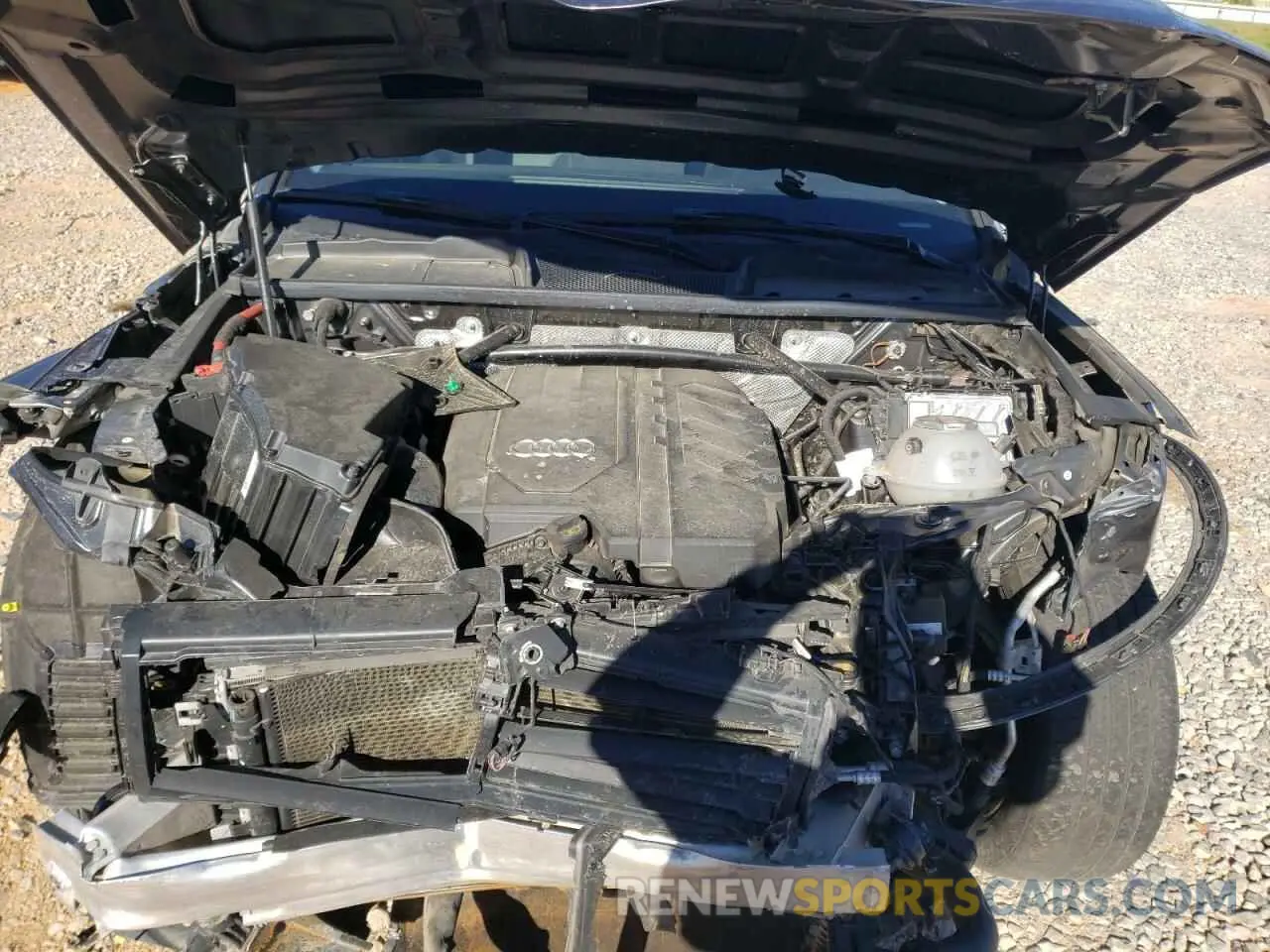 13 fotografías del automóvil dañado WA1EAAFY7N2050583 AUDI Q5 2022