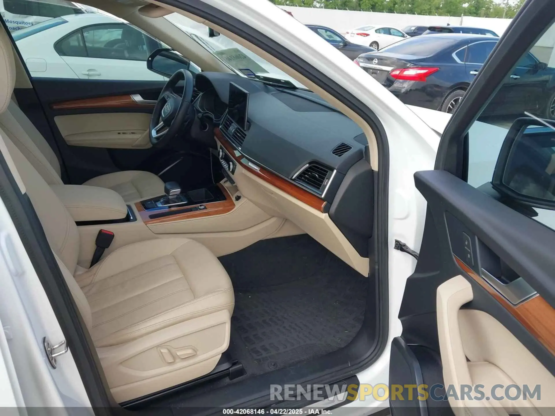 5 fotografías del automóvil dañado WA1EAAFY7N2088928 AUDI Q5 2022