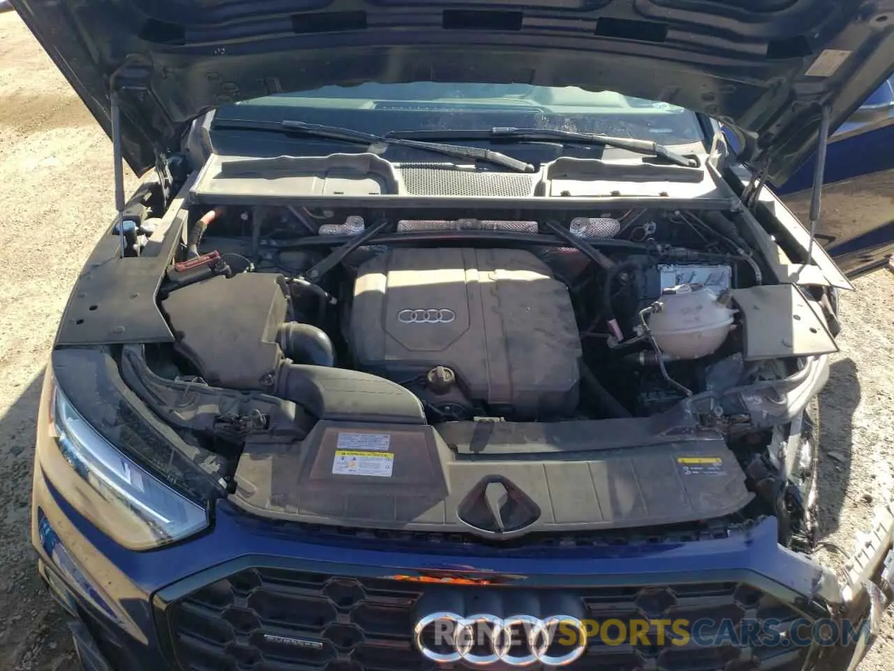 12 fotografías del automóvil dañado WA1EAAFY8N2006026 AUDI Q5 2022