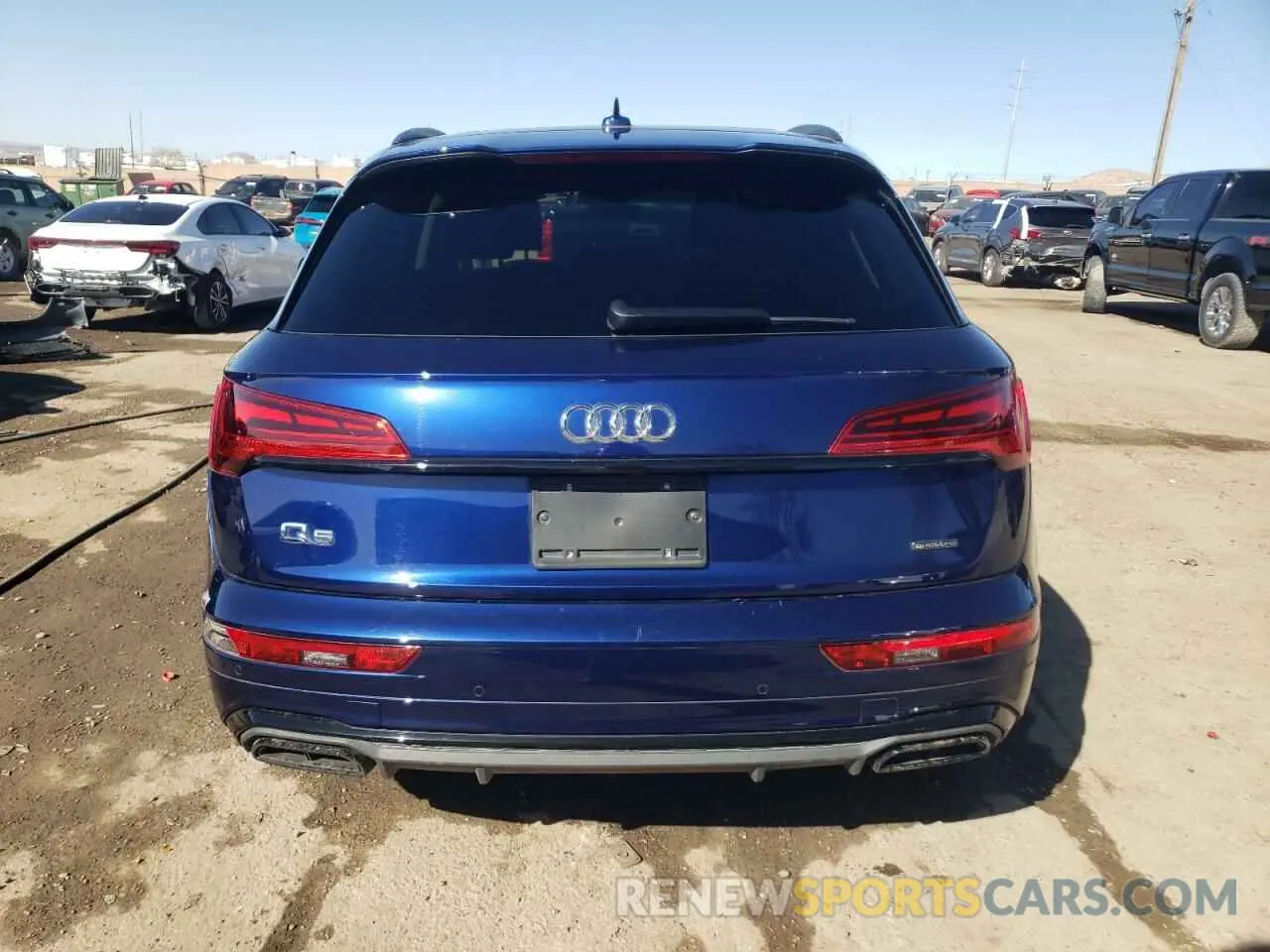 6 fotografías del automóvil dañado WA1EAAFY8N2006026 AUDI Q5 2022