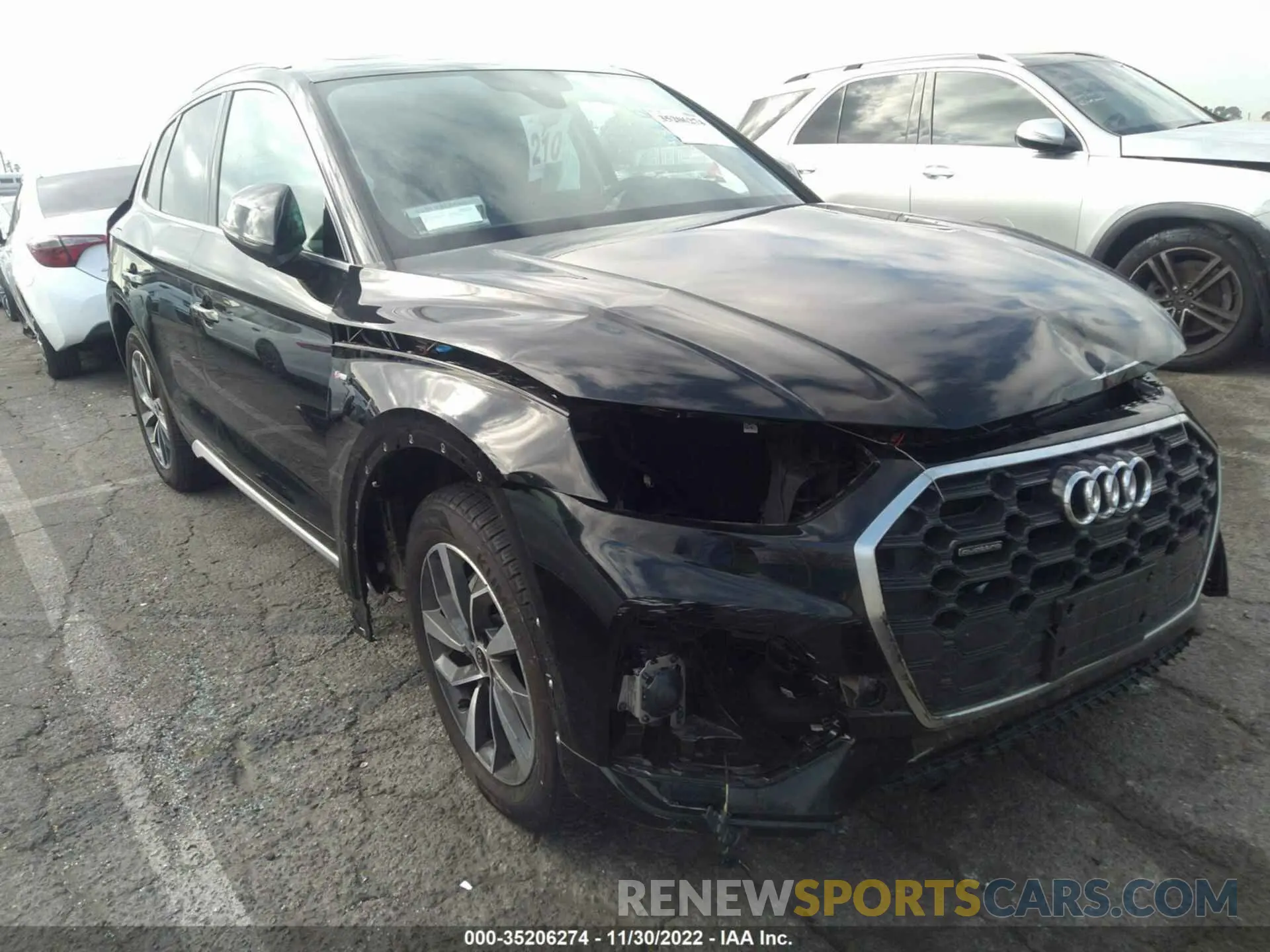 1 fotografías del automóvil dañado WA1EAAFY8N2018564 AUDI Q5 2022
