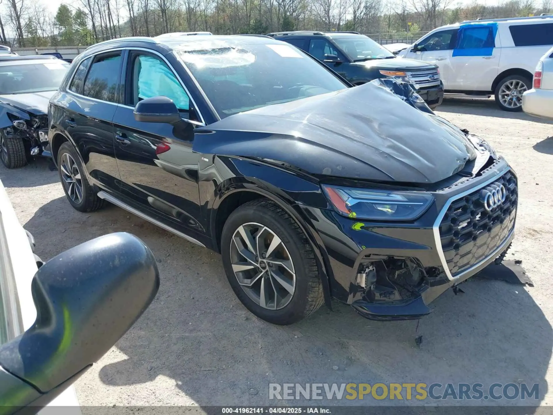 1 fotografías del automóvil dañado WA1EAAFY8N2019875 AUDI Q5 2022