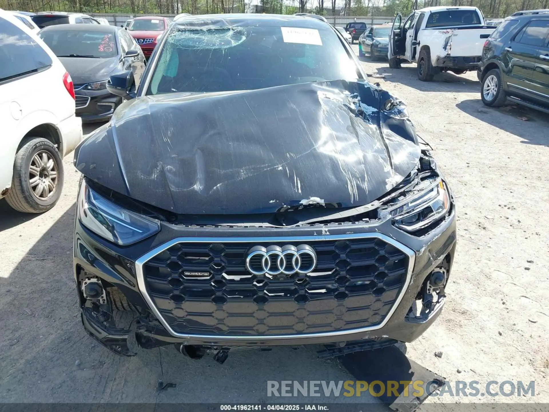 6 fotografías del automóvil dañado WA1EAAFY8N2019875 AUDI Q5 2022