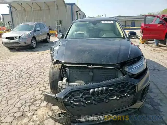 14 fotografías del automóvil dañado WA1EAAFY8N2054528 AUDI Q5 2022