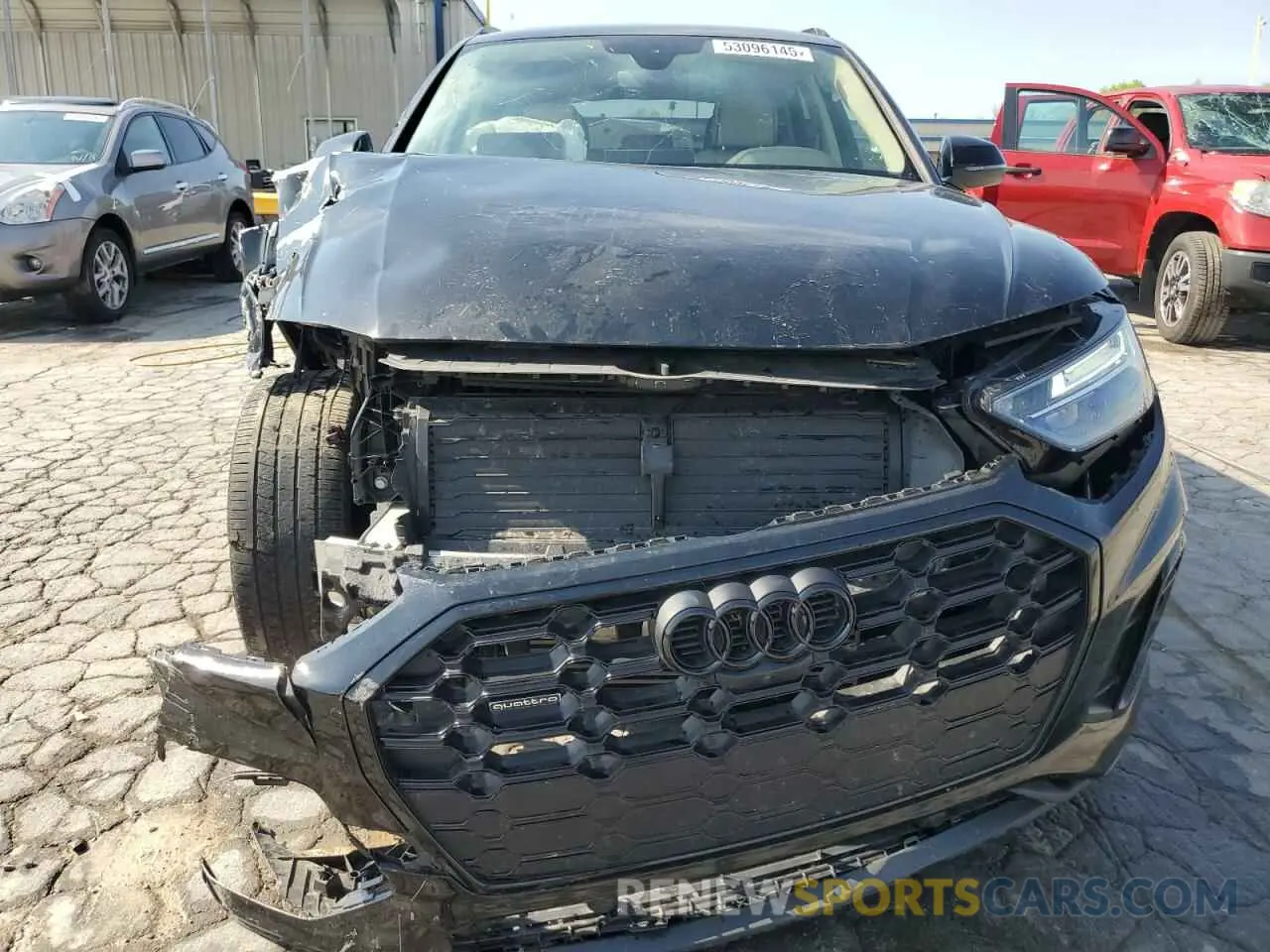 5 fotografías del automóvil dañado WA1EAAFY8N2054528 AUDI Q5 2022