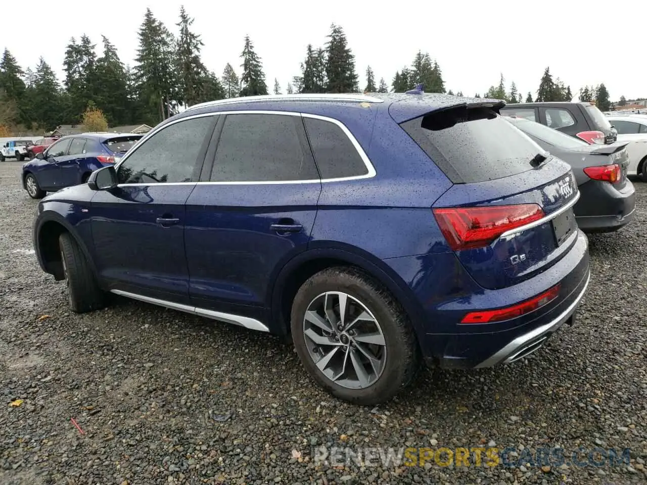 2 fotografías del automóvil dañado WA1EAAFY9N2042033 AUDI Q5 2022