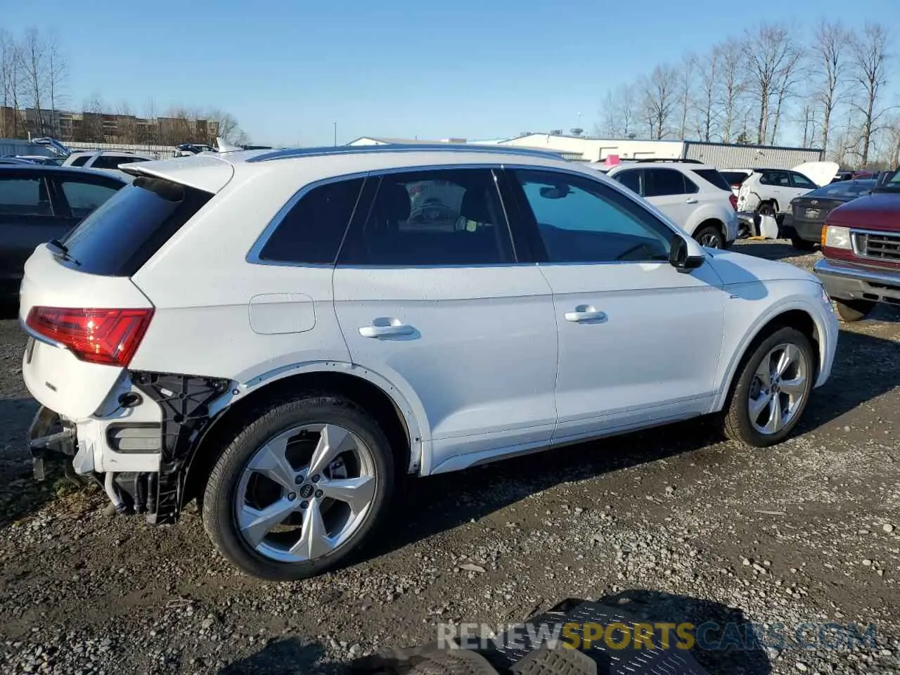 3 fotografías del automóvil dañado WA1EAAFY9N2079325 AUDI Q5 2022