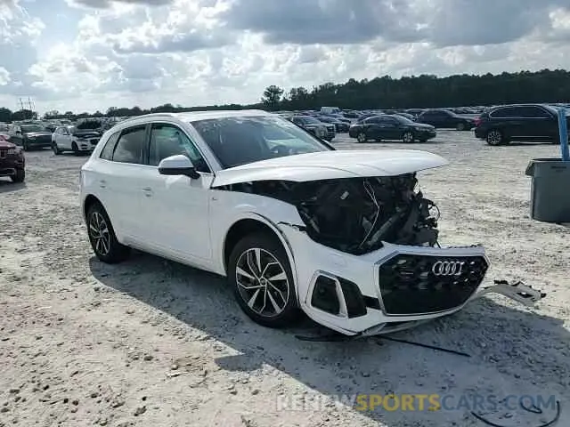 14 fotografías del automóvil dañado WA1FAAFY0N2055323 AUDI Q5 2022