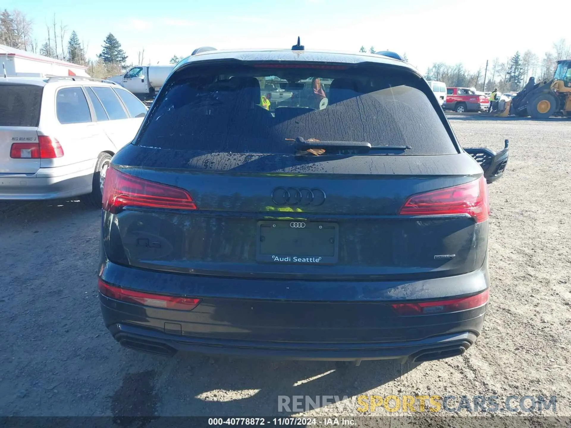17 fotografías del automóvil dañado WA1FAAFY1N2083292 AUDI Q5 2022
