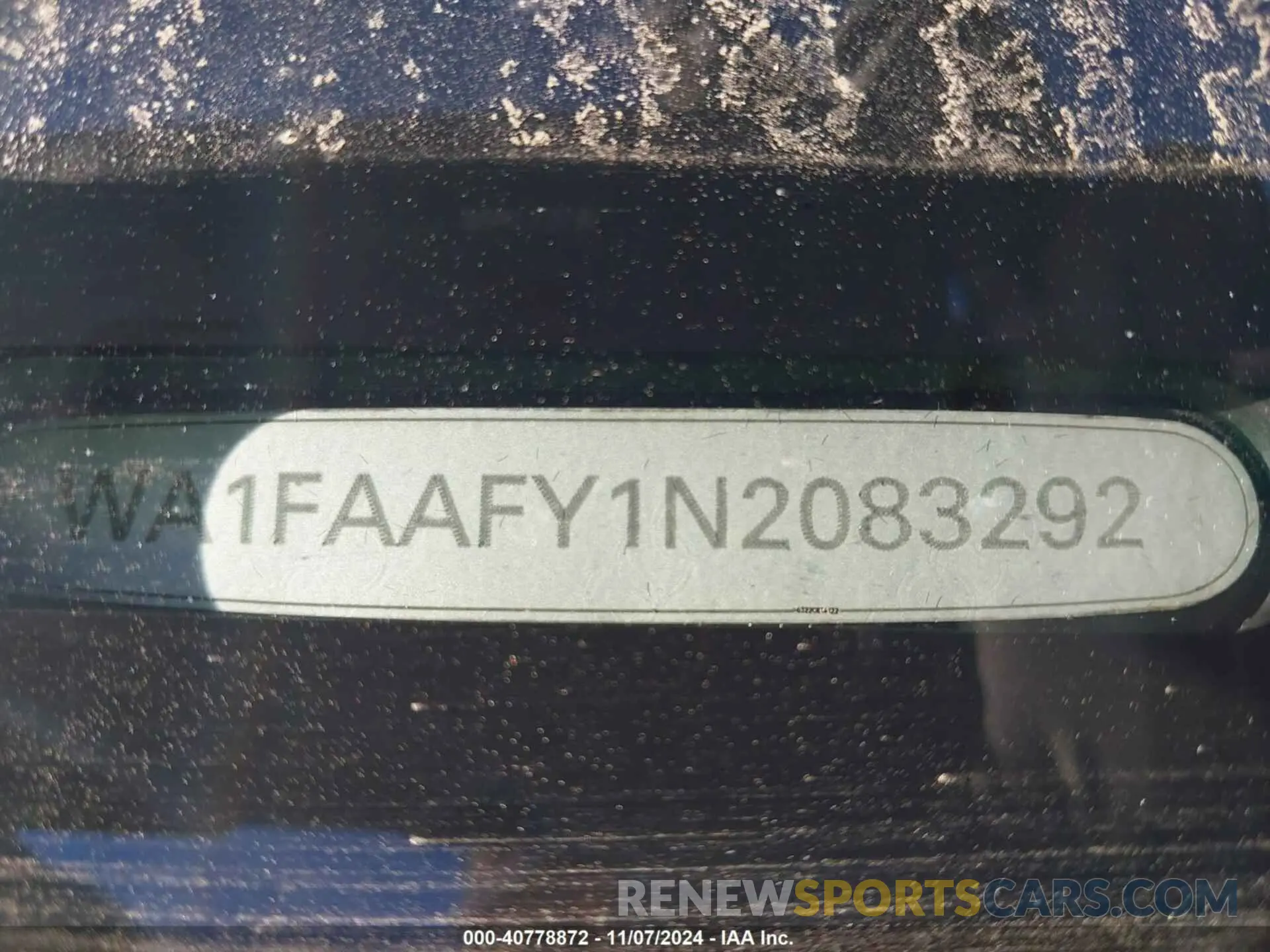 20 fotografías del automóvil dañado WA1FAAFY1N2083292 AUDI Q5 2022