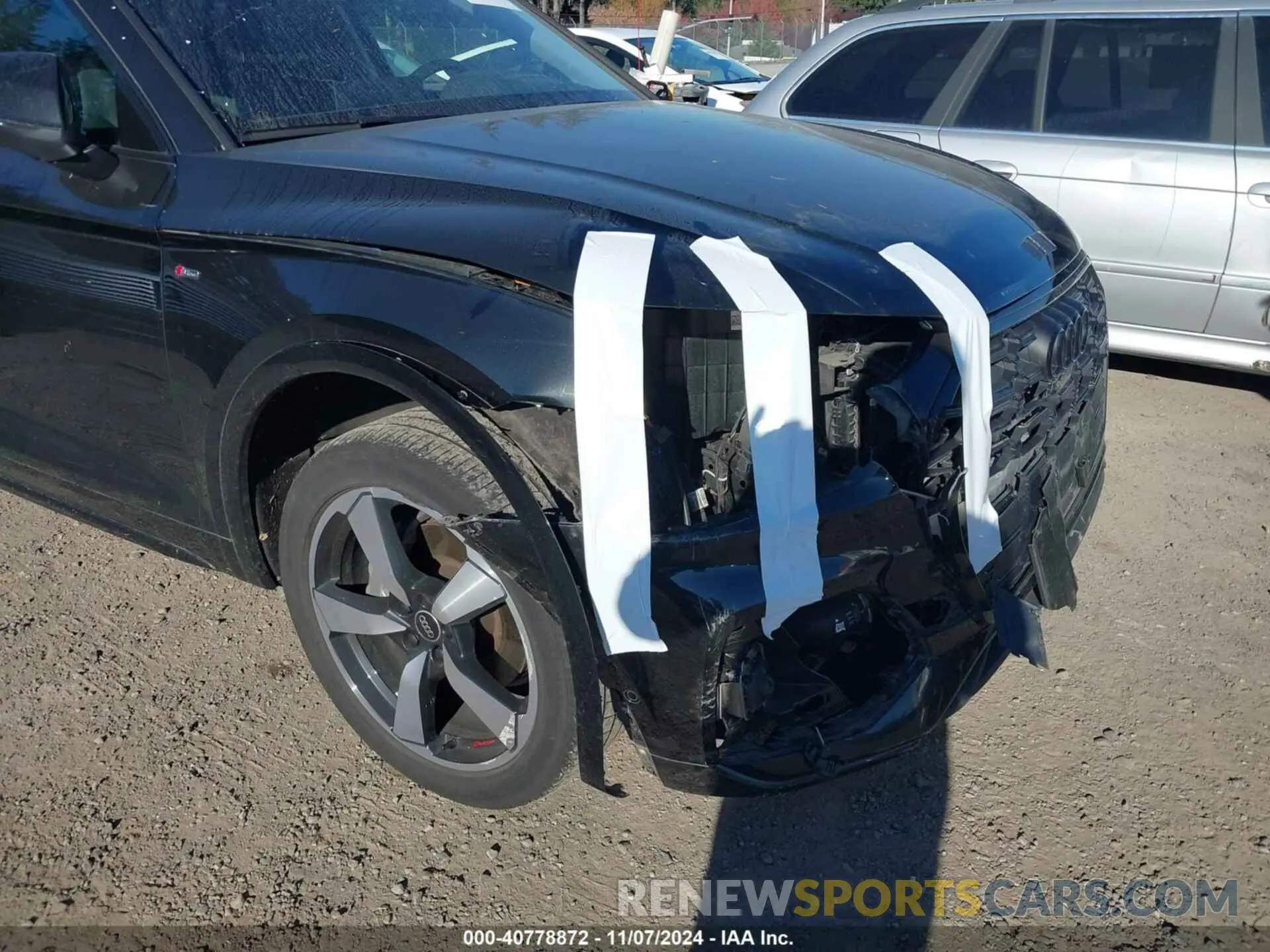 22 fotografías del automóvil dañado WA1FAAFY1N2083292 AUDI Q5 2022