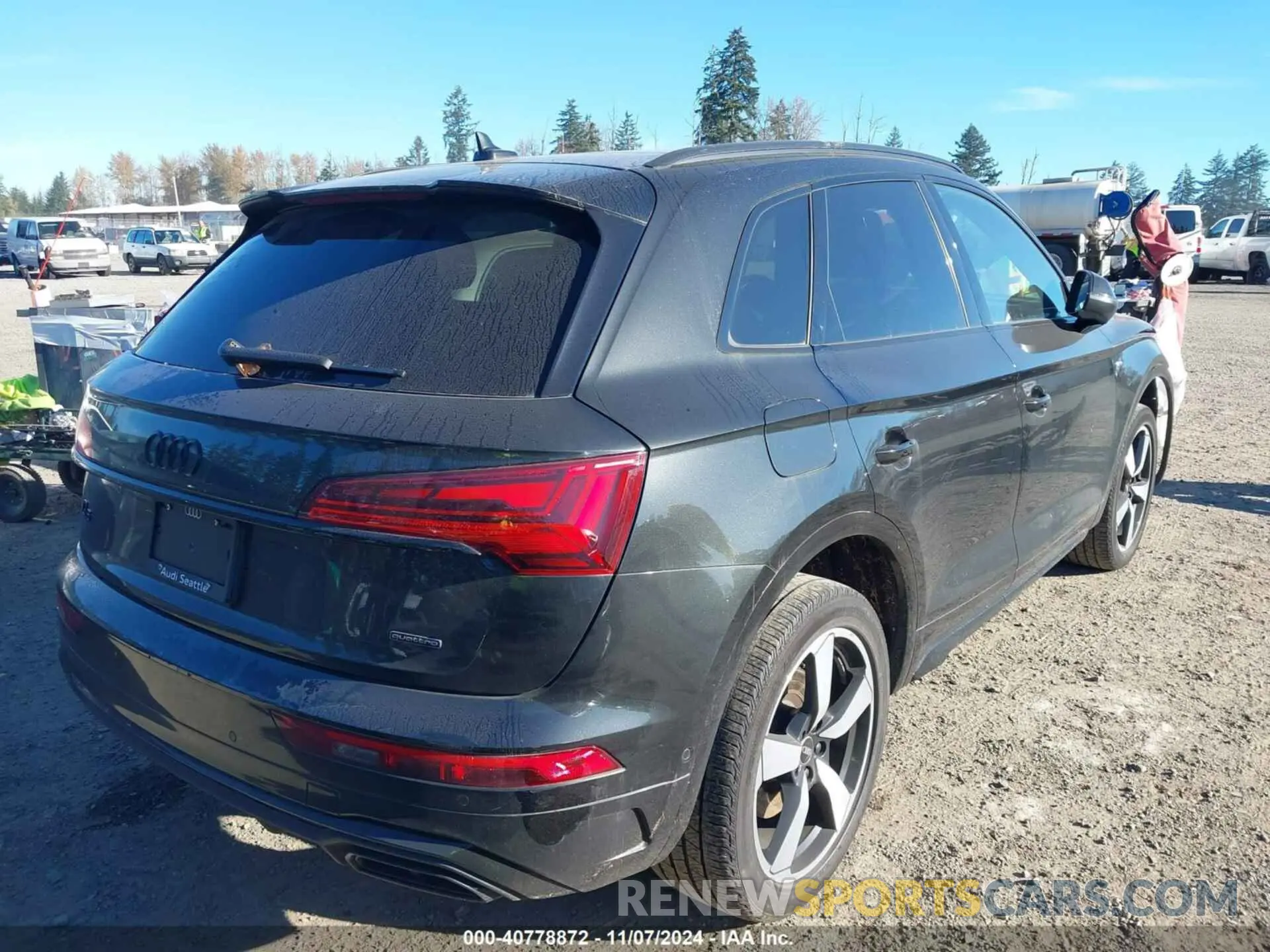 4 fotografías del automóvil dañado WA1FAAFY1N2083292 AUDI Q5 2022