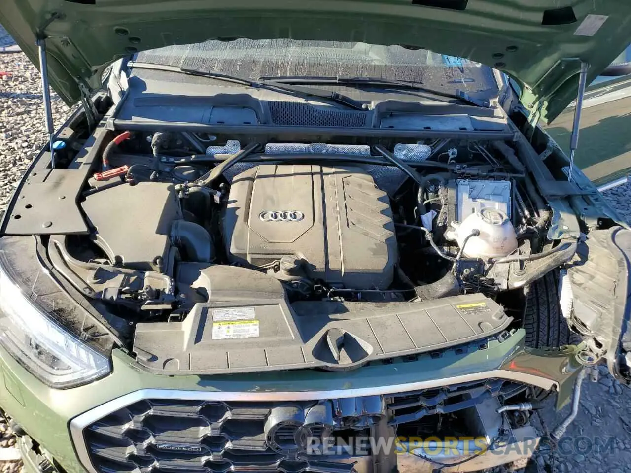 12 fotografías del automóvil dañado WA1FAAFY3N2109049 AUDI Q5 2022