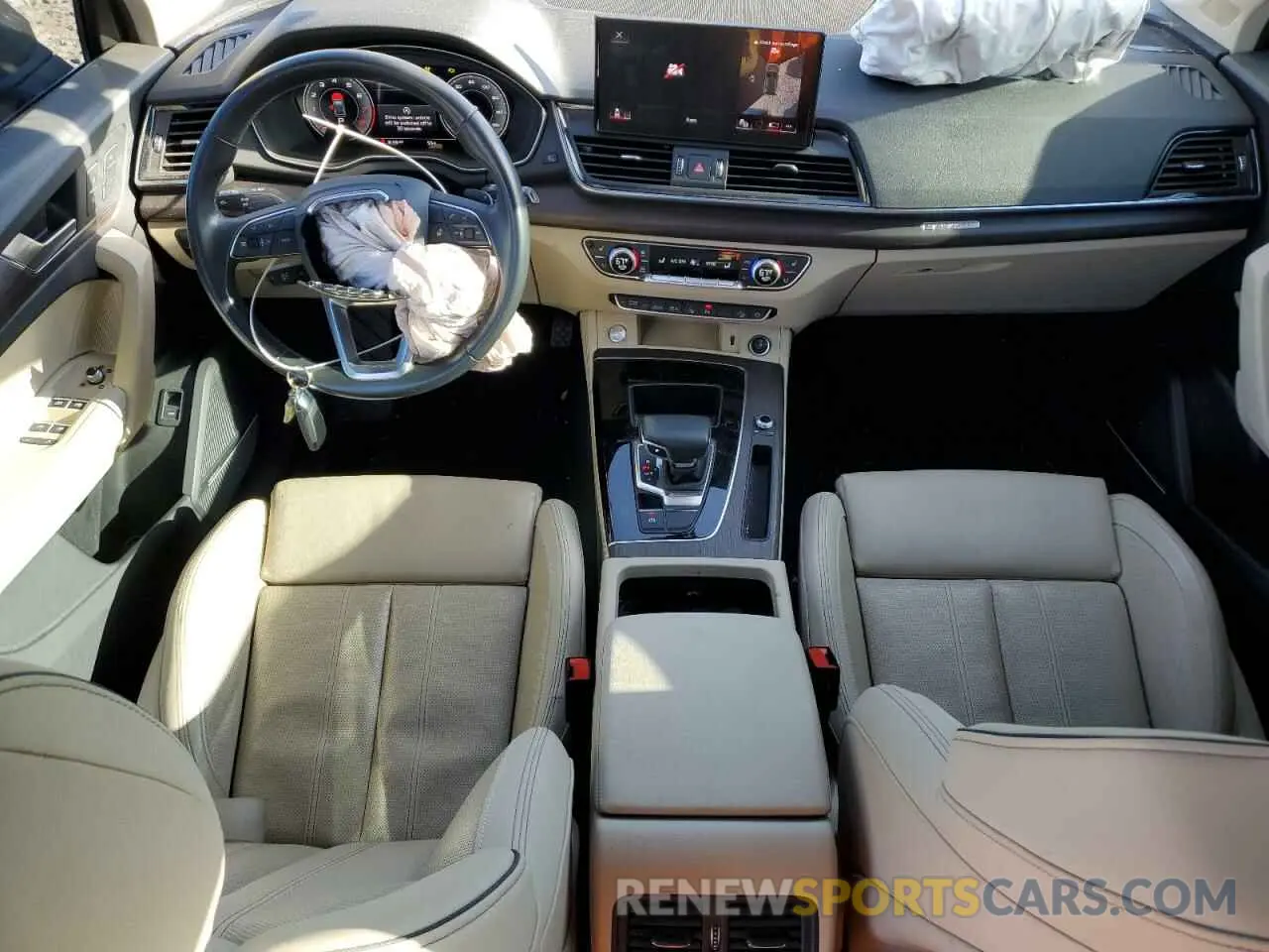 8 fotografías del automóvil dañado WA1FAAFY3N2109049 AUDI Q5 2022