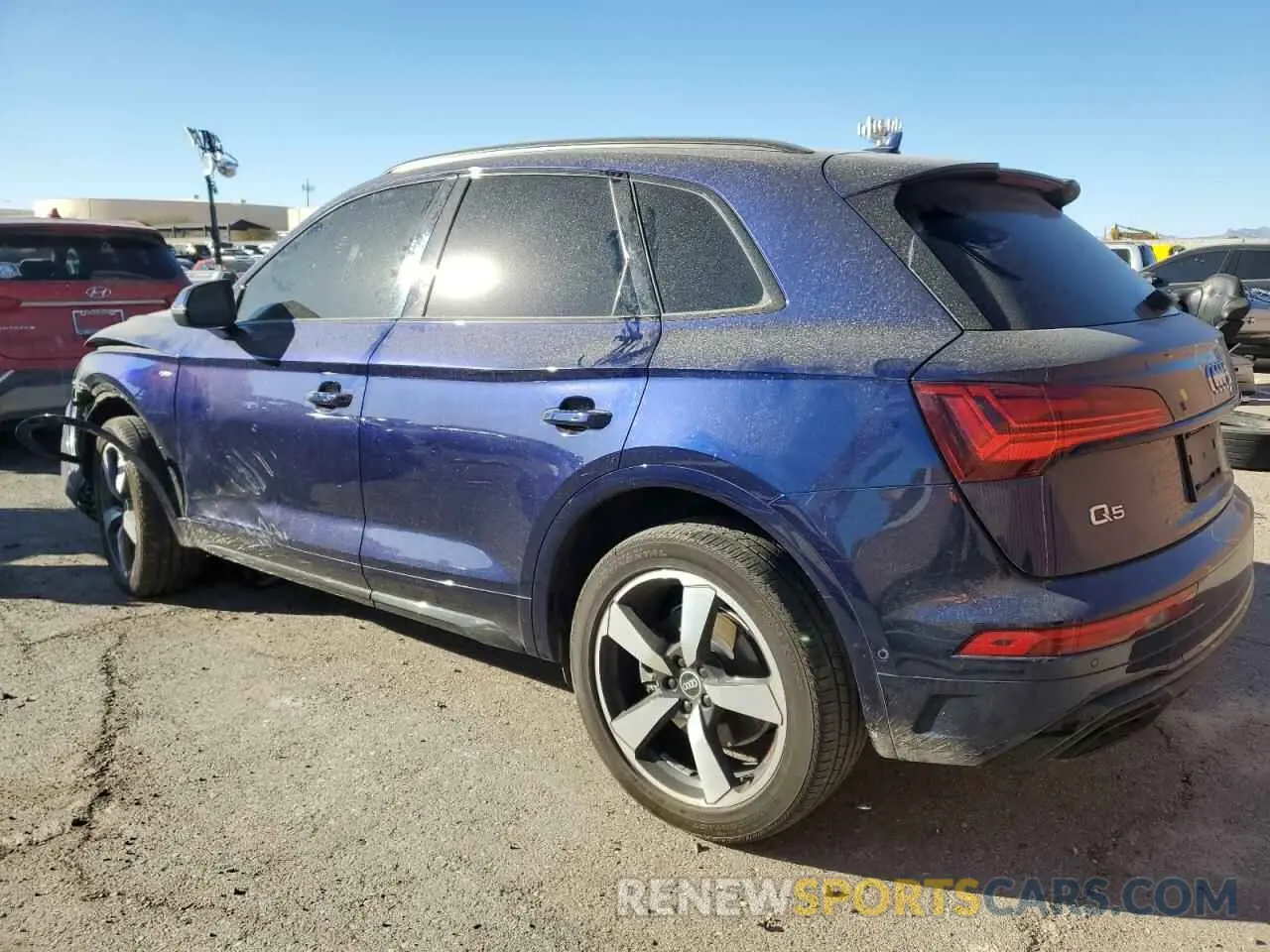 2 fotografías del automóvil dañado WA1FAAFY4N2007744 AUDI Q5 2022
