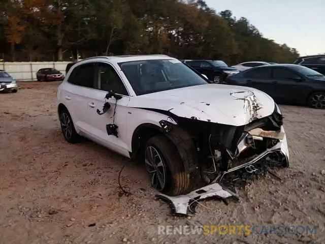11 fotografías del automóvil dañado WA1FAAFY5N2027730 AUDI Q5 2022