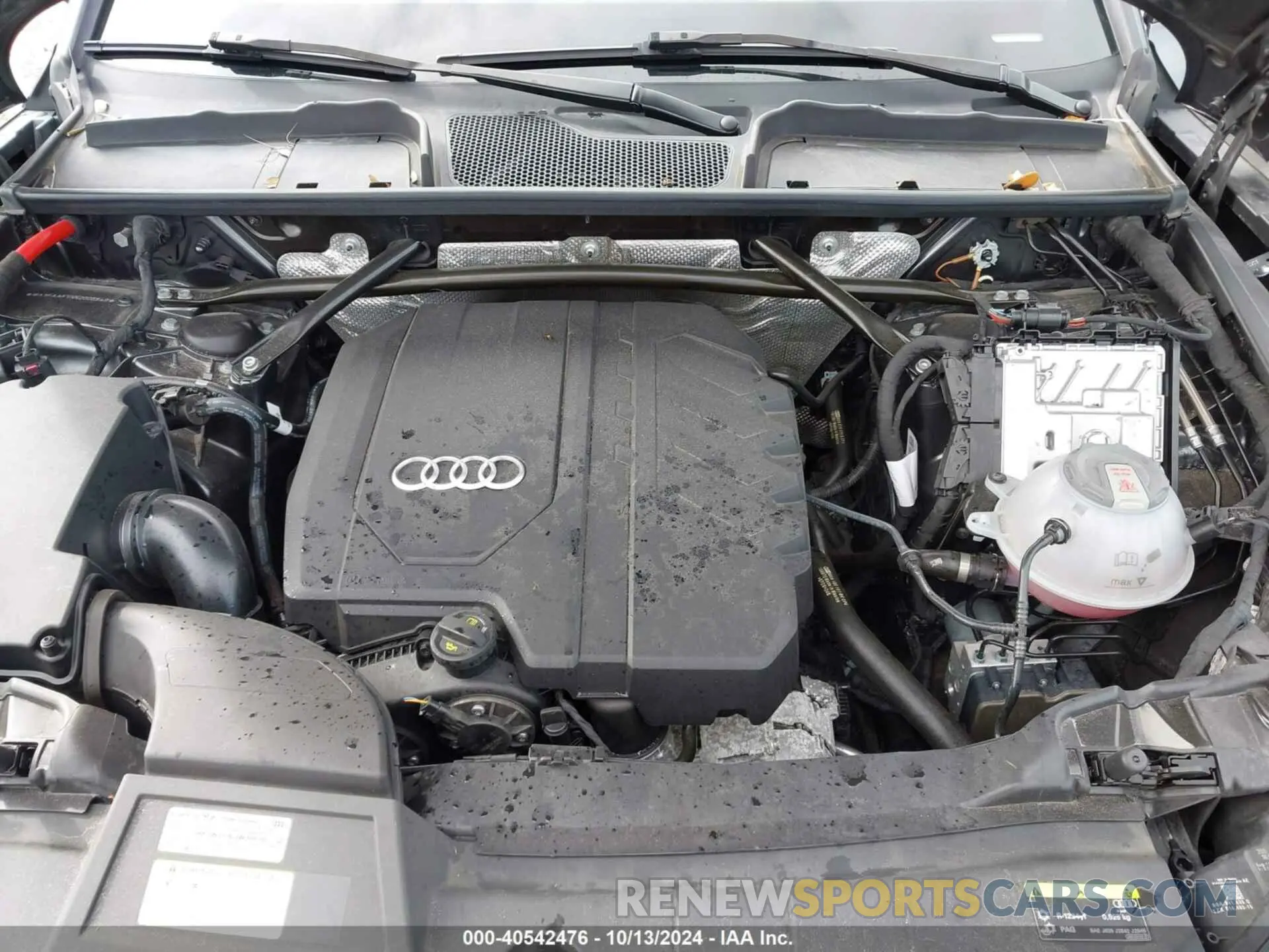10 fotografías del automóvil dañado WA1FAAFYXN2006548 AUDI Q5 2022