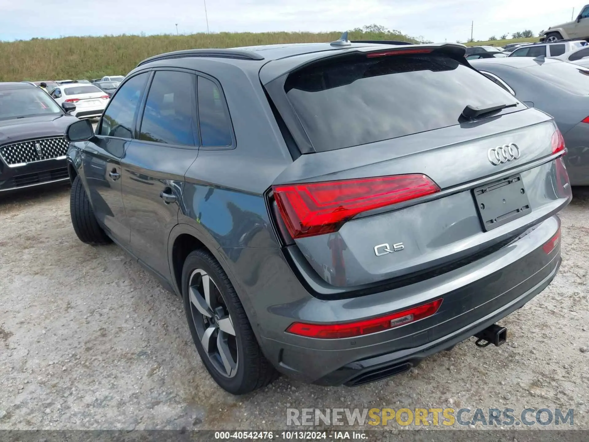 3 fotografías del automóvil dañado WA1FAAFYXN2006548 AUDI Q5 2022