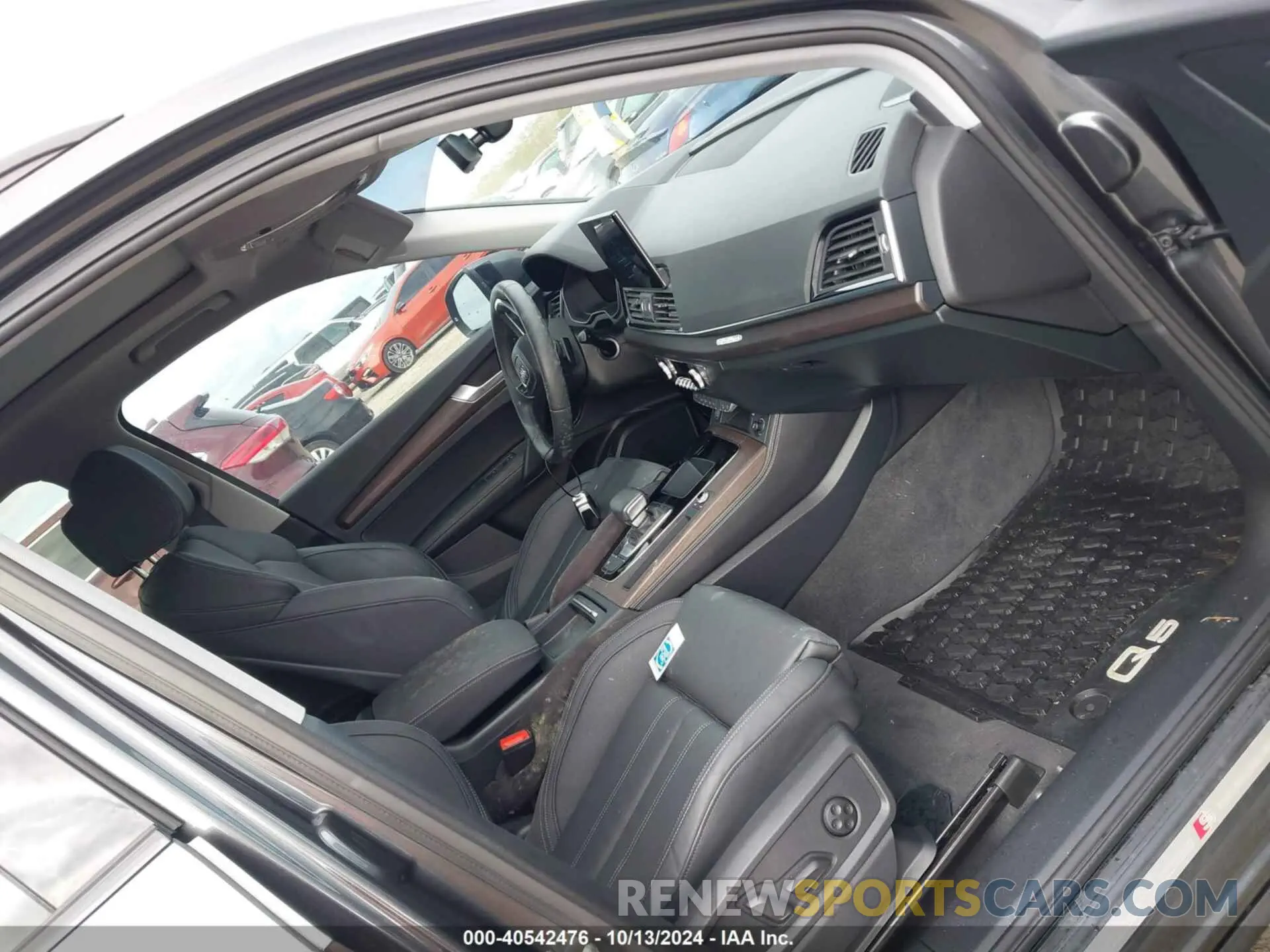 5 fotografías del automóvil dañado WA1FAAFYXN2006548 AUDI Q5 2022