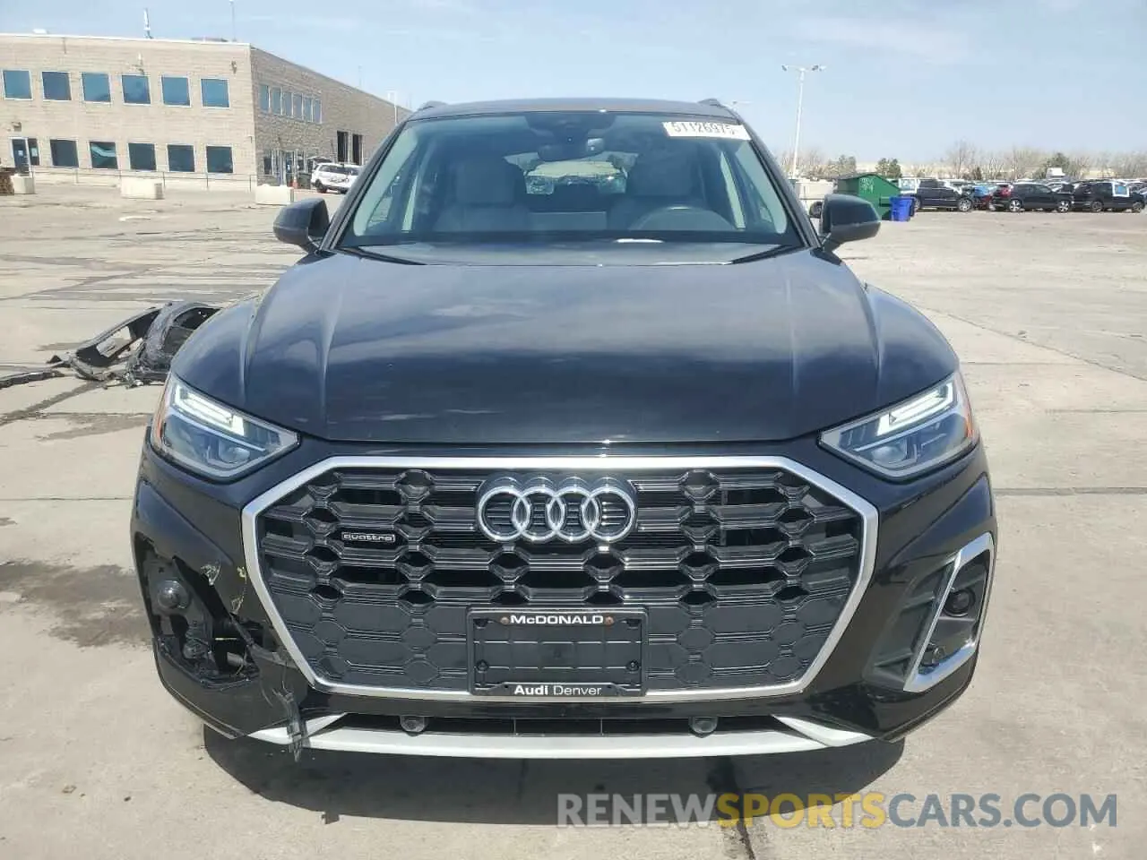 5 fotografías del automóvil dañado WA1G2AFY1N2088896 AUDI Q5 2022