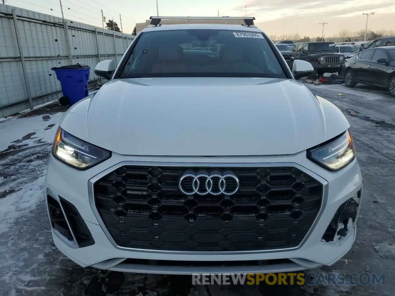 5 fotografías del automóvil dañado WA1G2AFY1N2102554 AUDI Q5 2022
