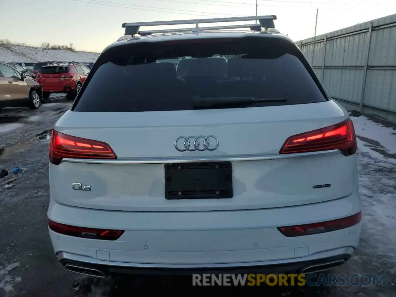 6 fotografías del automóvil dañado WA1G2AFY1N2102554 AUDI Q5 2022