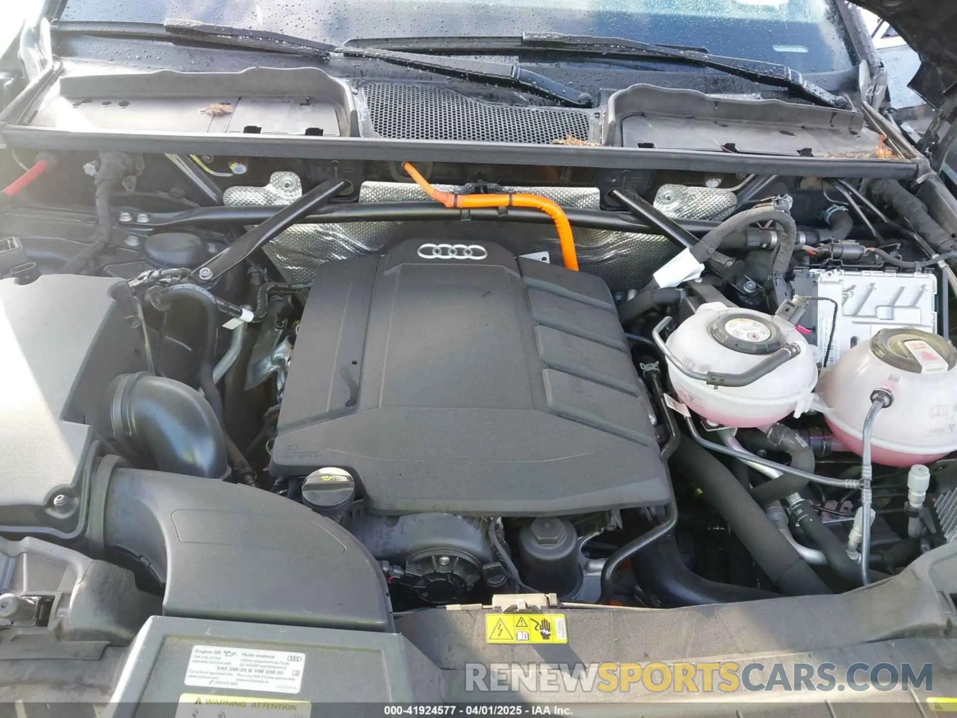 10 fotografías del automóvil dañado WA1G2AFY2N2101249 AUDI Q5 2022