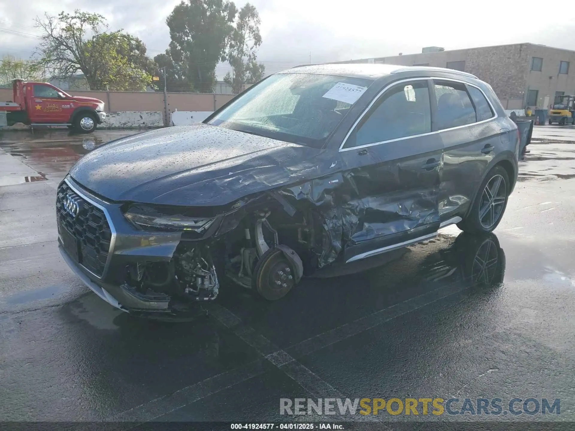 2 fotografías del automóvil dañado WA1G2AFY2N2101249 AUDI Q5 2022