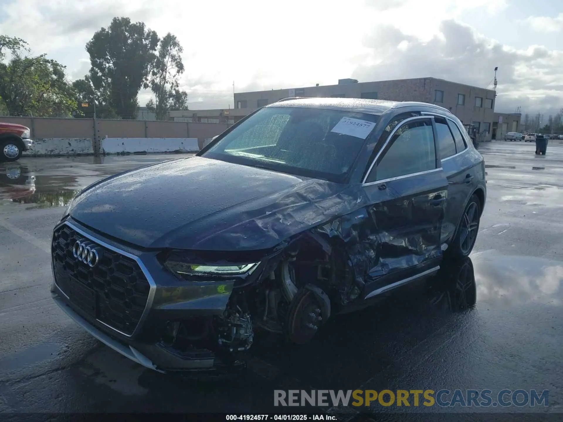 6 fotografías del automóvil dañado WA1G2AFY2N2101249 AUDI Q5 2022