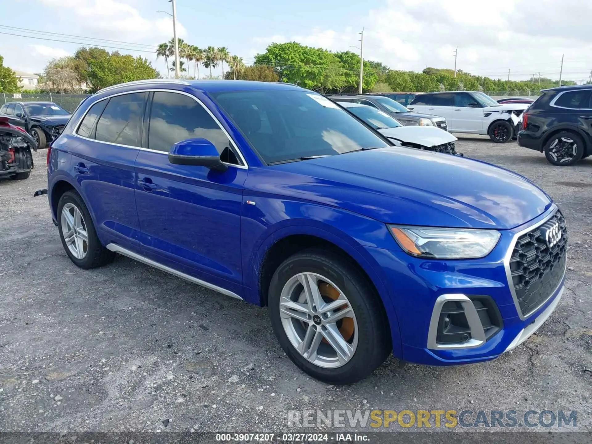 1 fotografías del automóvil dañado WA1G2AFY4N2088147 AUDI Q5 2022