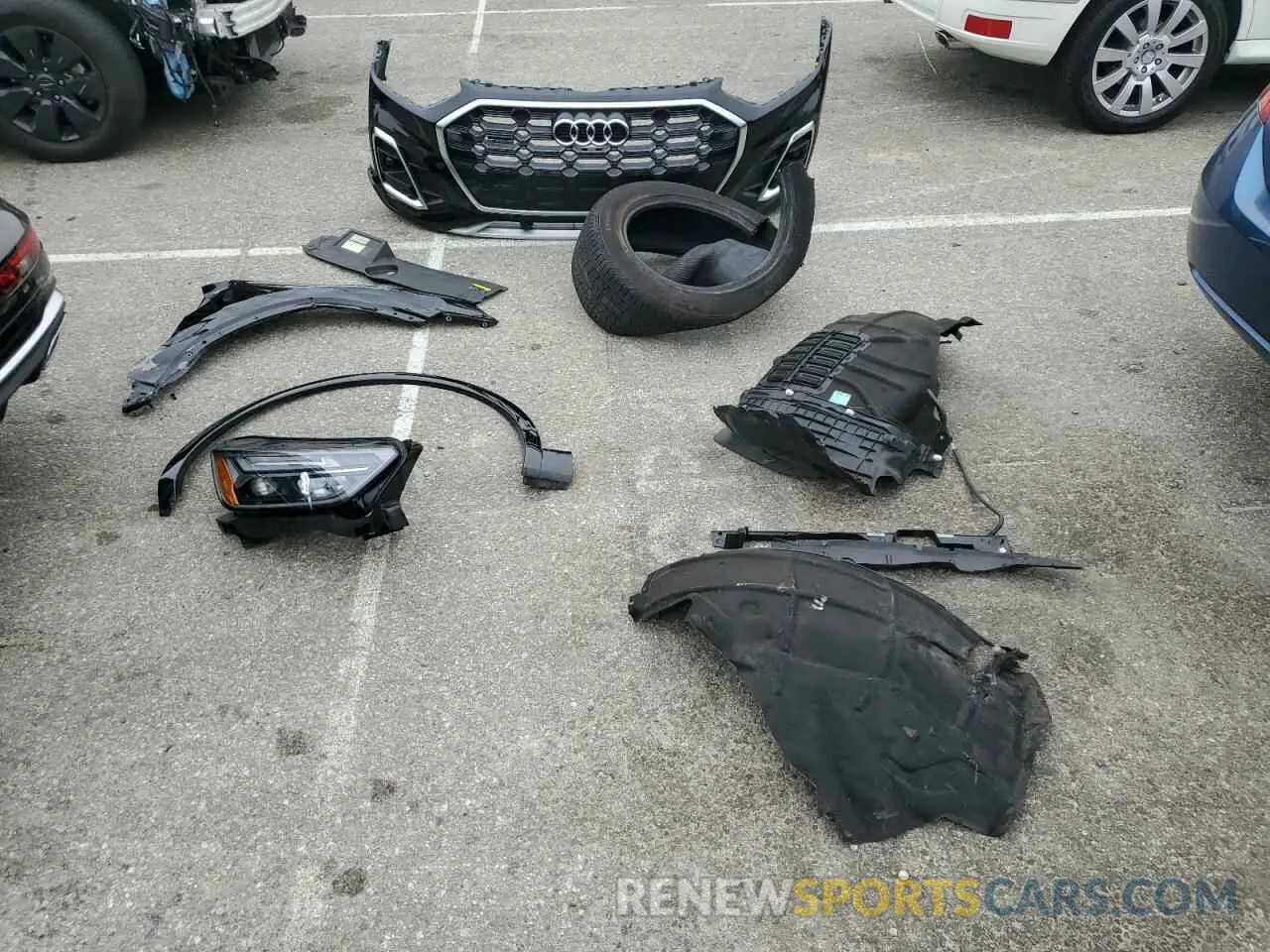 13 fotografías del automóvil dañado WA1G2AFY9N2003349 AUDI Q5 2022