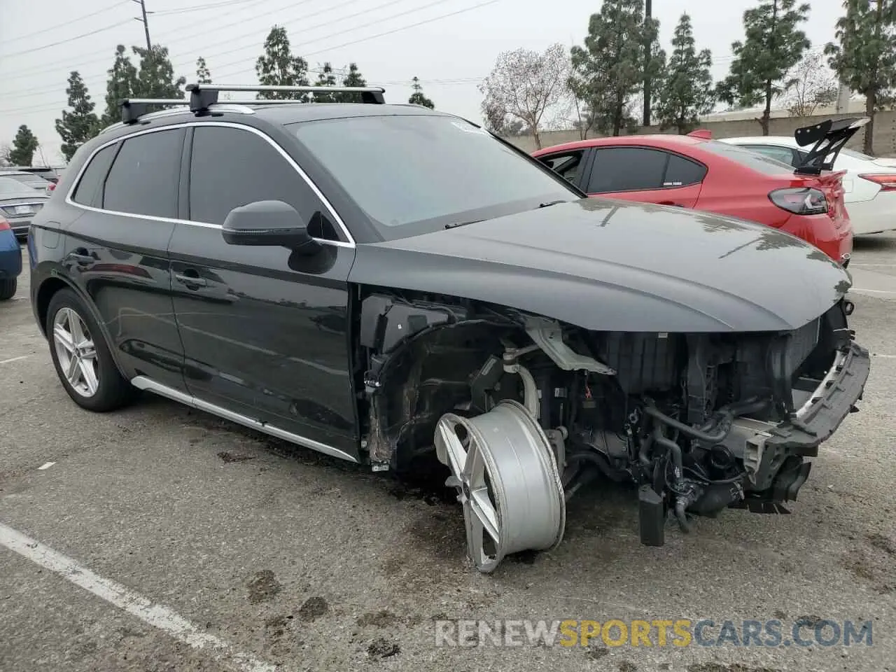4 fotografías del automóvil dañado WA1G2AFY9N2003349 AUDI Q5 2022