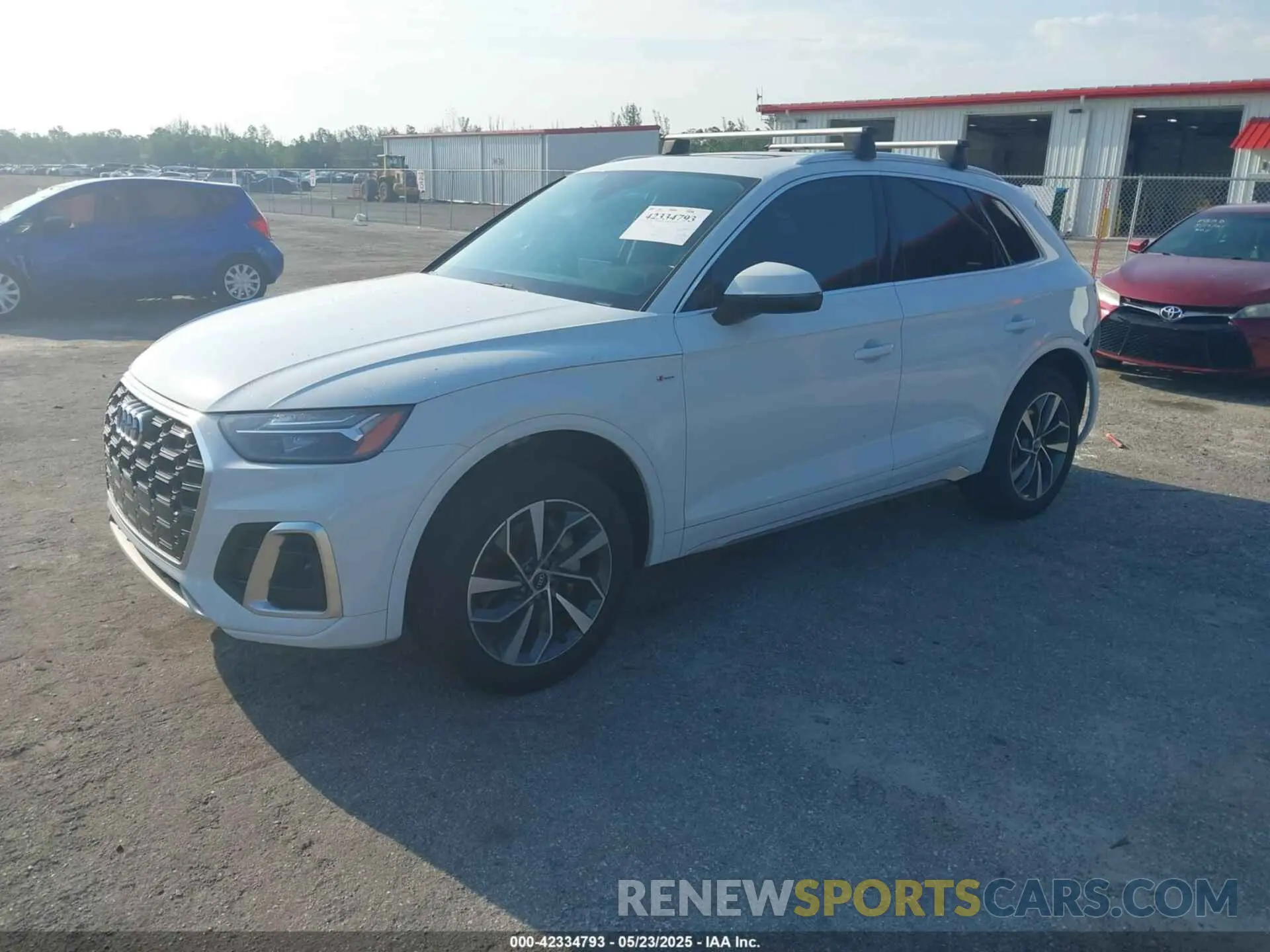 2 fotografías del automóvil dañado WA1GAAFY1N2021248 AUDI Q5 2022