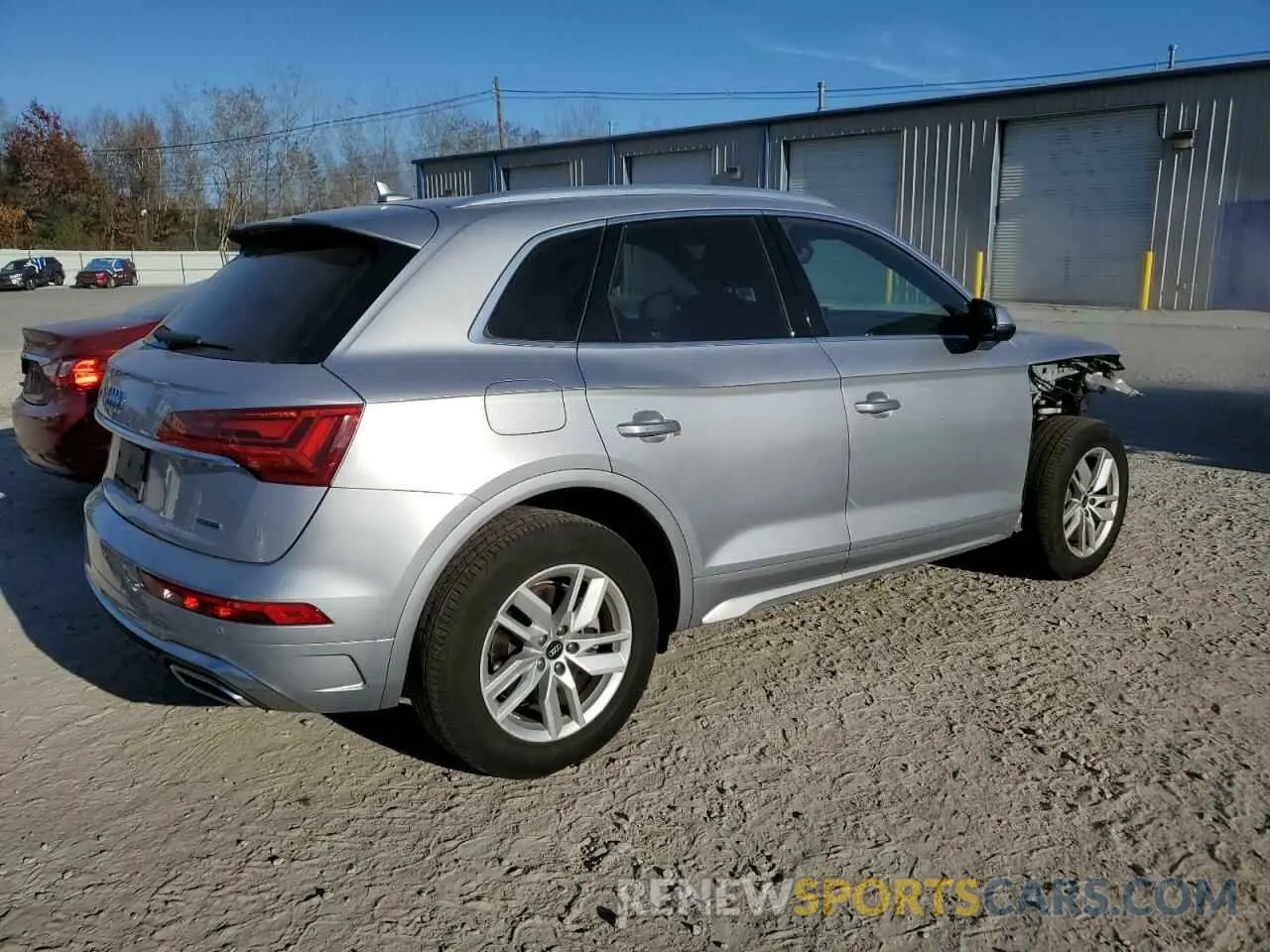 3 fotografías del automóvil dañado WA1GAAFY1N2081286 AUDI Q5 2022