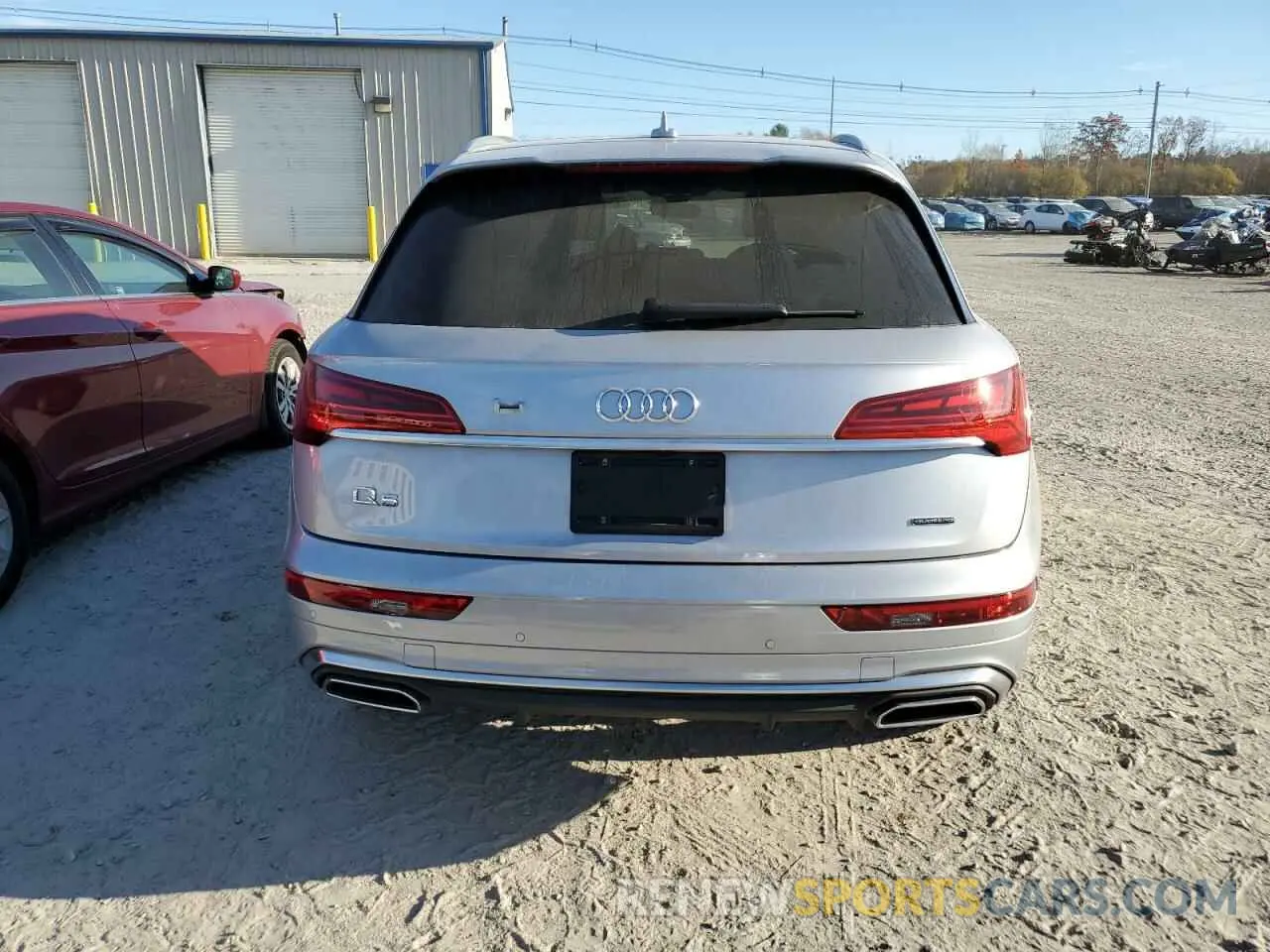 6 fotografías del automóvil dañado WA1GAAFY1N2081286 AUDI Q5 2022
