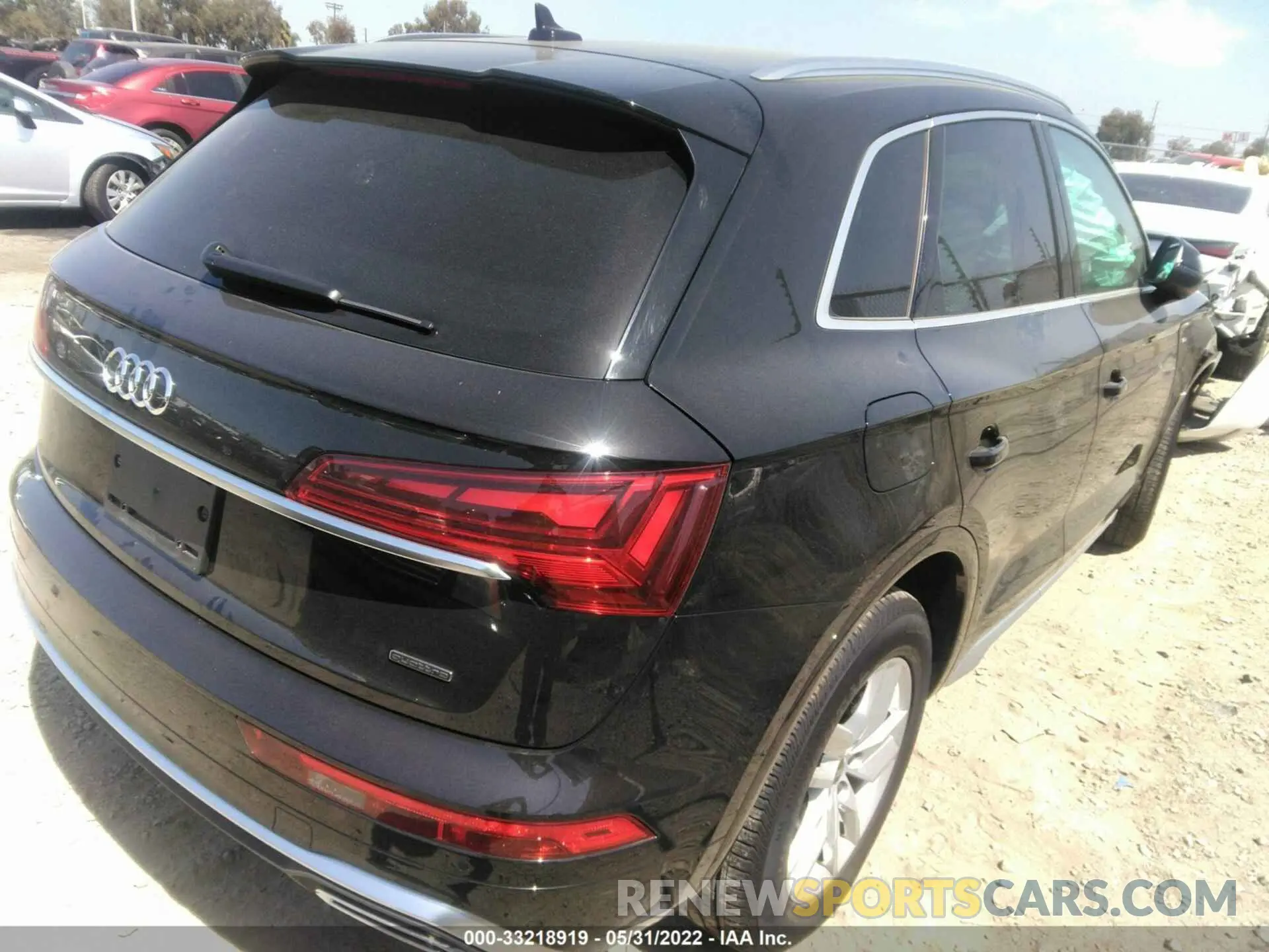 4 fotografías del automóvil dañado WA1GAAFY2N2002580 AUDI Q5 2022