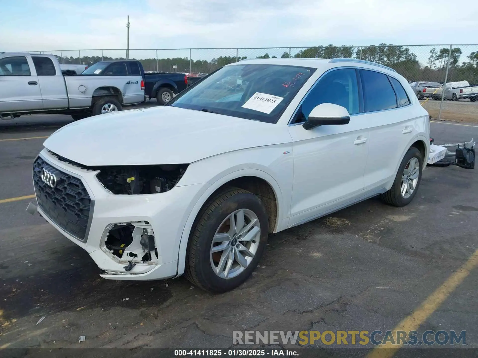 2 fotografías del automóvil dañado WA1GAAFY2N2003728 AUDI Q5 2022