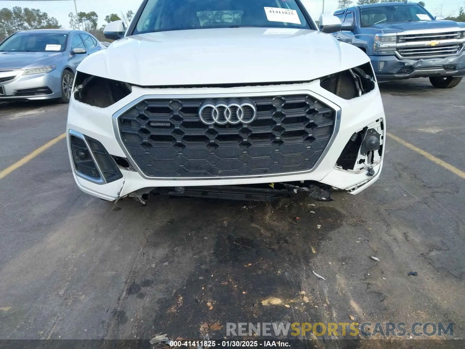 6 fotografías del automóvil dañado WA1GAAFY2N2003728 AUDI Q5 2022