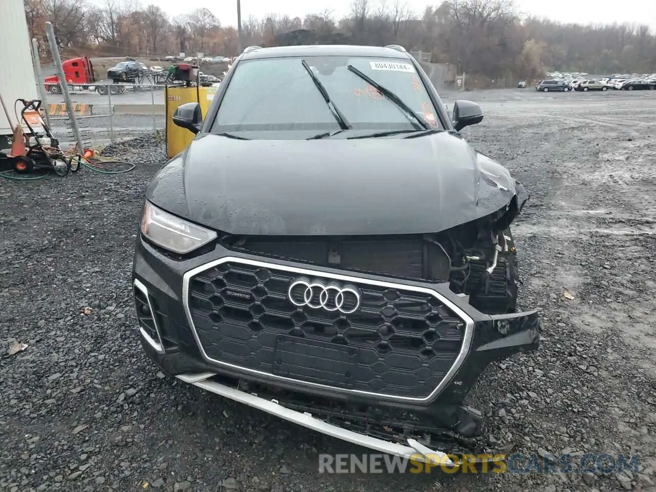 5 fotografías del automóvil dañado WA1GAAFY2N2028886 AUDI Q5 2022