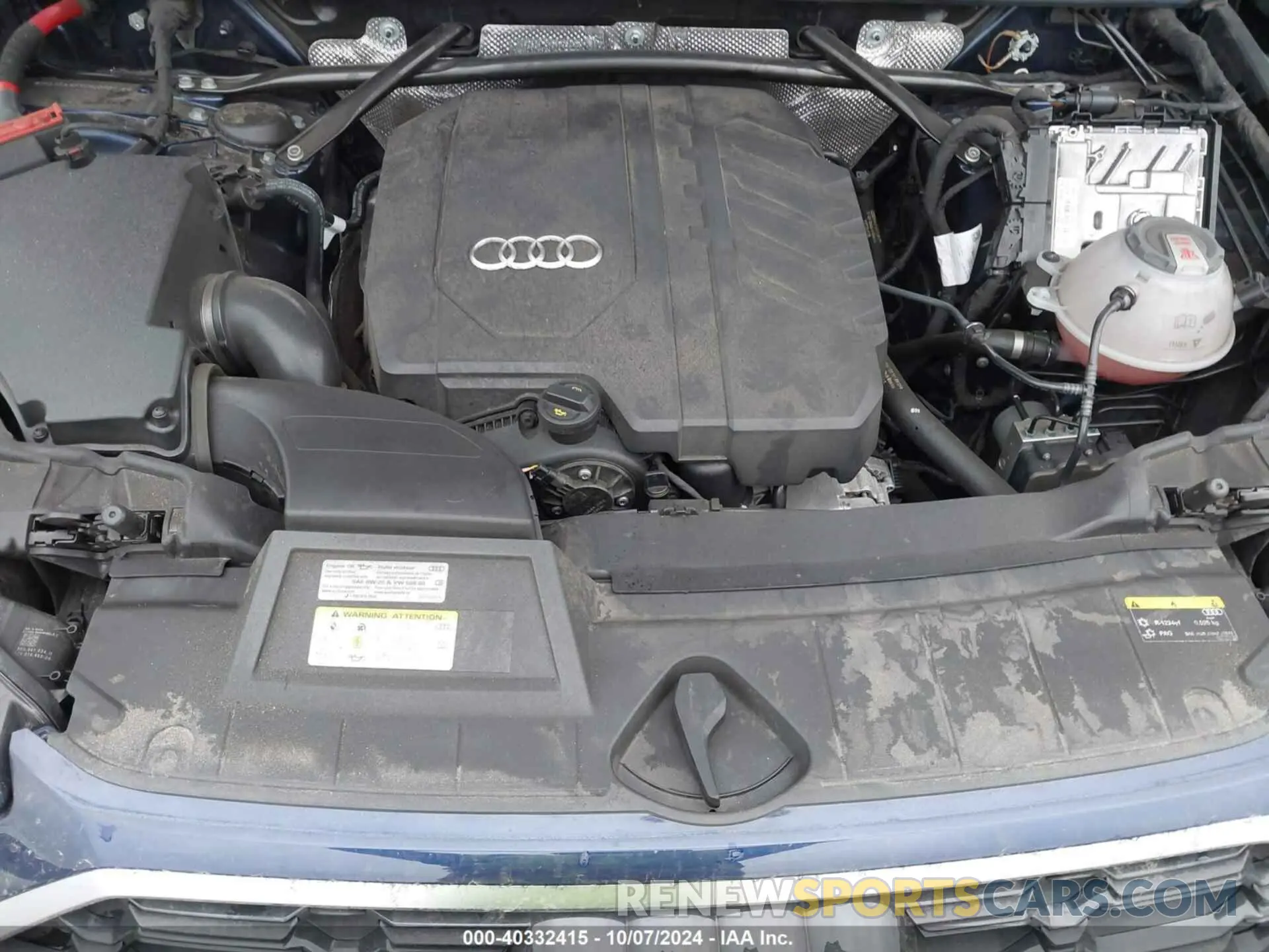 10 fotografías del automóvil dañado WA1GAAFY2N2070135 AUDI Q5 2022