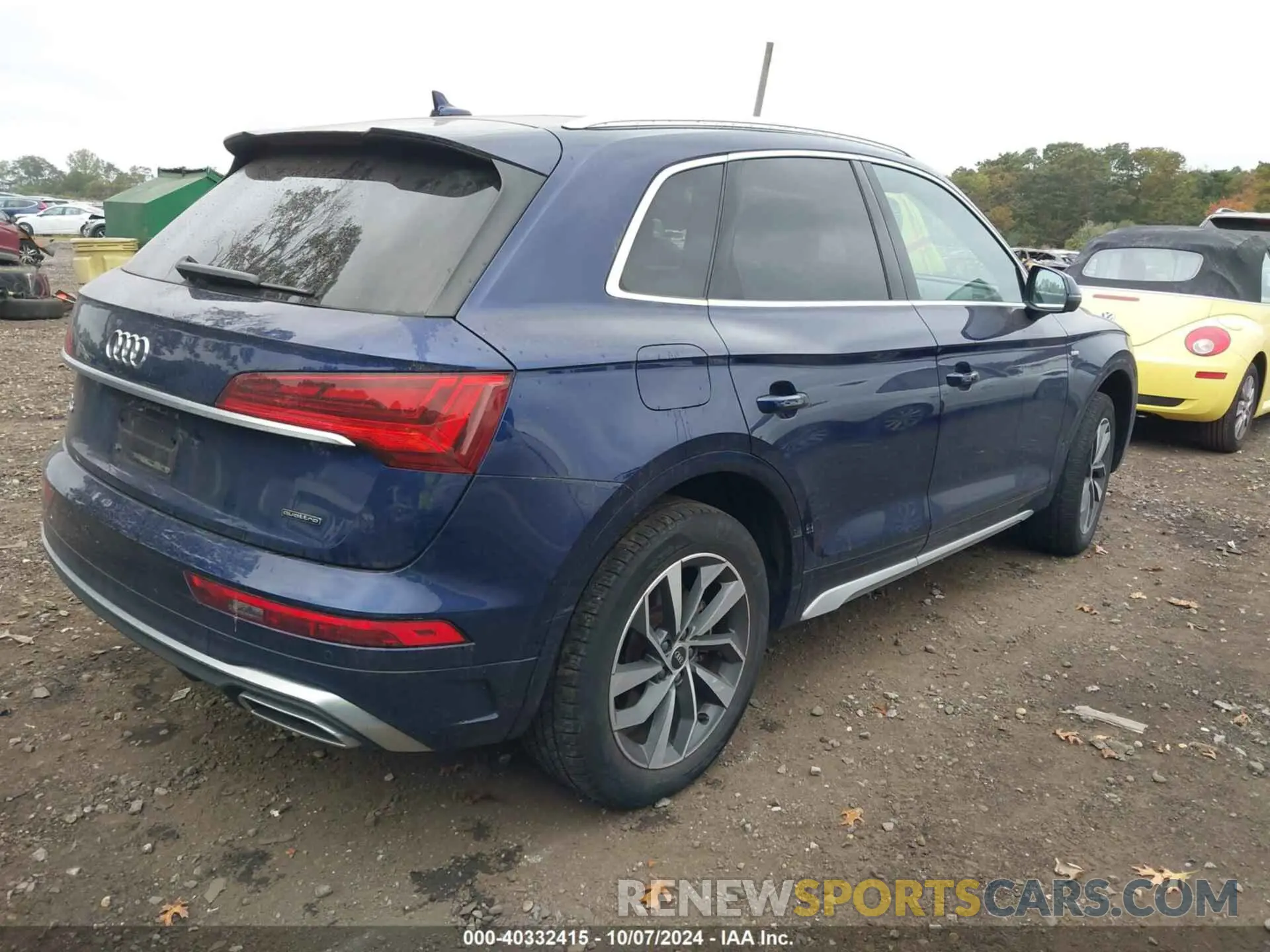 4 fotografías del automóvil dañado WA1GAAFY2N2070135 AUDI Q5 2022