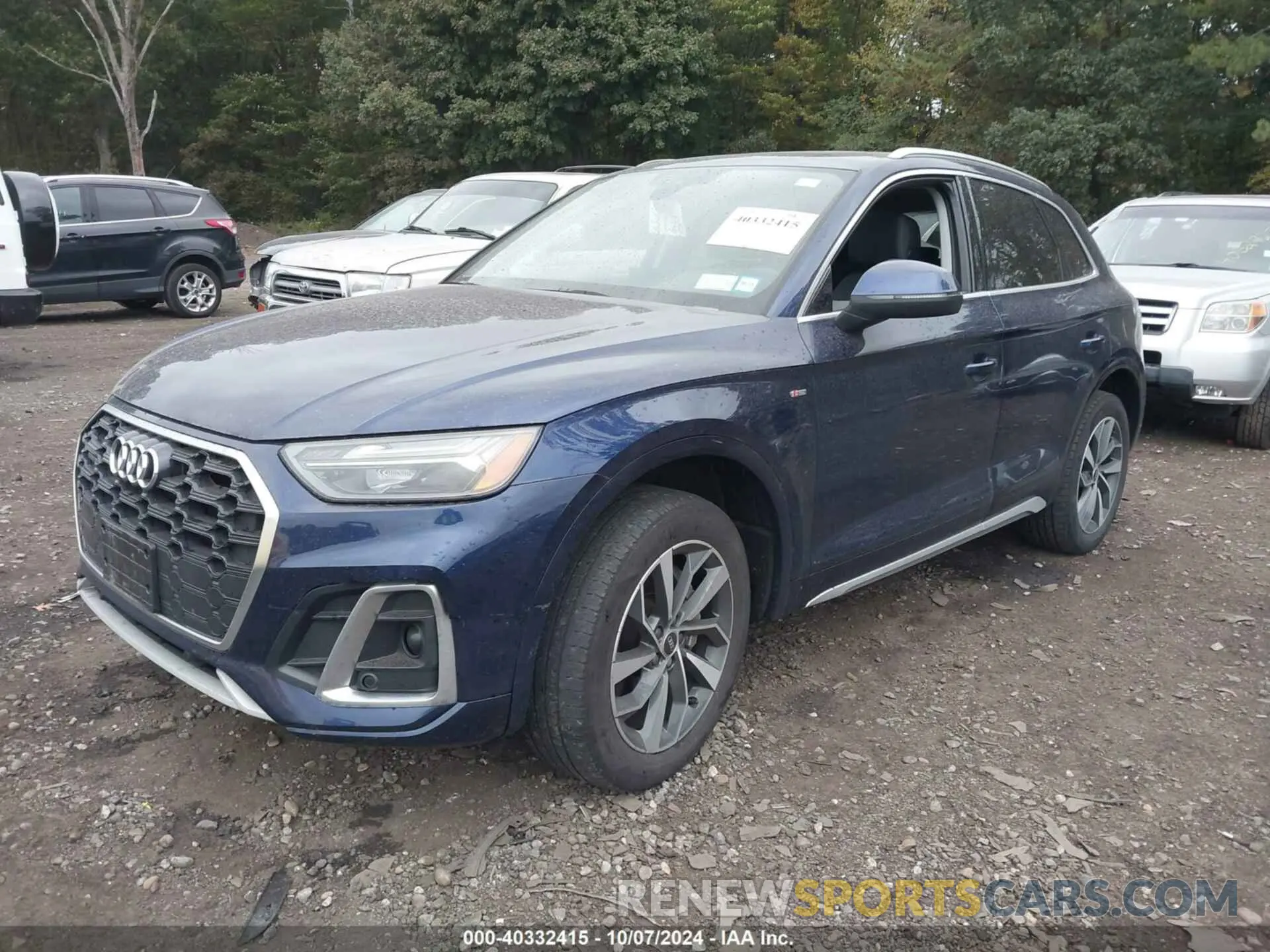 6 fotografías del automóvil dañado WA1GAAFY2N2070135 AUDI Q5 2022