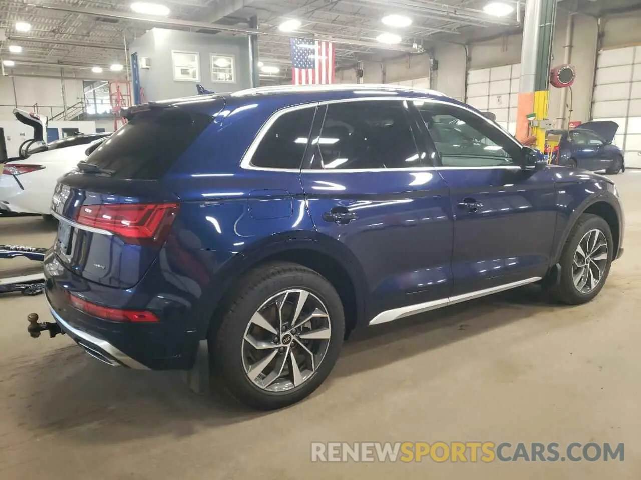 3 fotografías del automóvil dañado WA1GAAFY2N2108169 AUDI Q5 2022