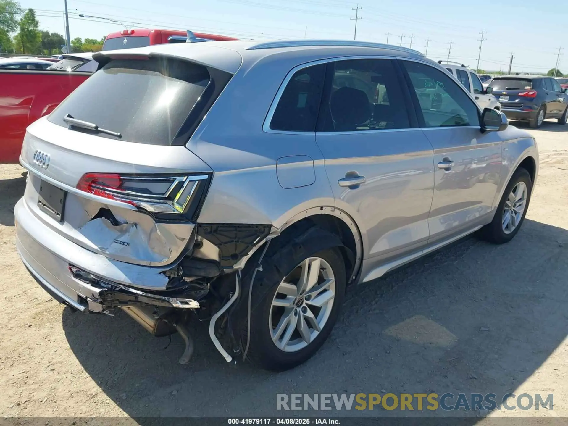 4 fotografías del automóvil dañado WA1GAAFY2N2119625 AUDI Q5 2022
